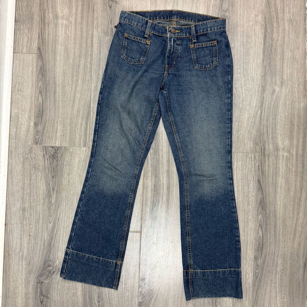 Ralph Lauren Polo Jeans Co. Women’s Straight Leg Dark Wash Denim Teeny Jean Sz 6